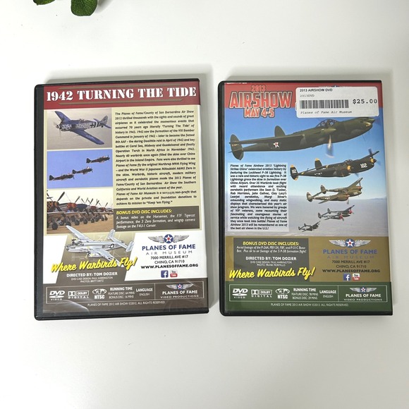 Planes of Fame Air Show DVD Set 2012 2013 Chino CA 4-Disc - Picture 2 of 6